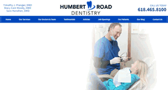 Desktop Screenshot of humbertroaddentistry.com