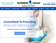 Tablet Screenshot of humbertroaddentistry.com